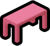 desk red